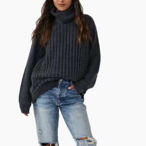 Free People Big City Turtleneck Sweater